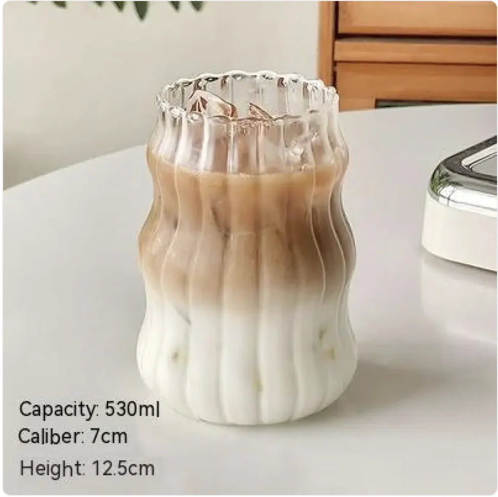 Stylish Glass Coffee Cup