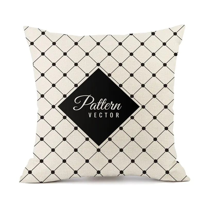 Nordic Chic Linen Pillow