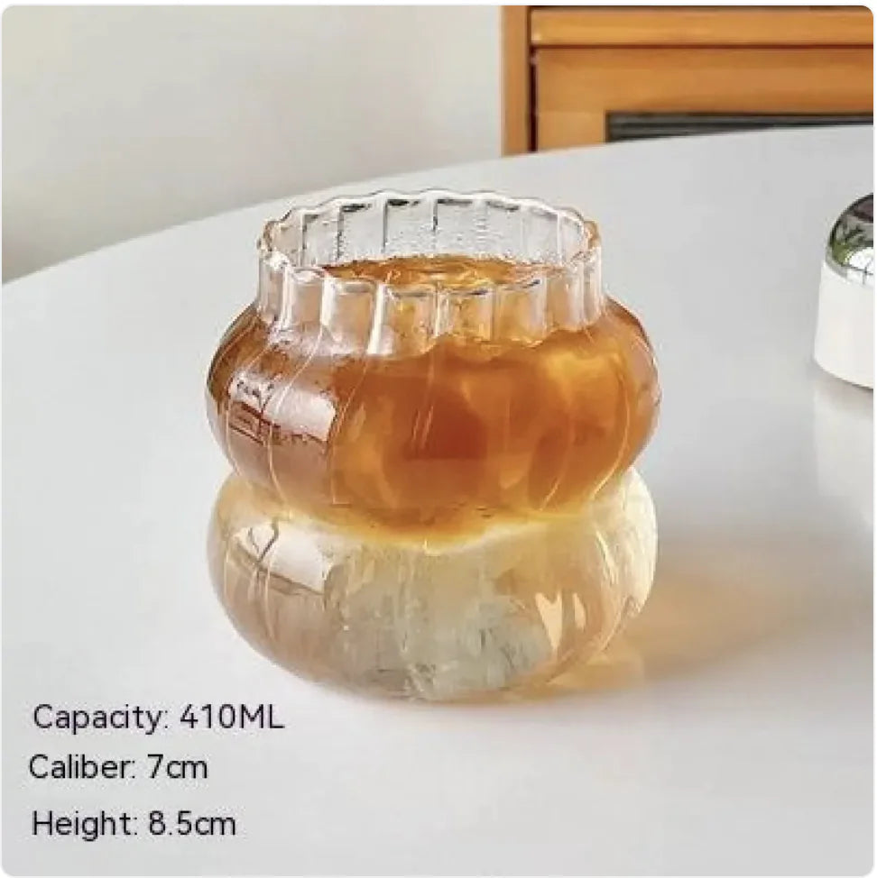 Stylish Glass Coffee Cup