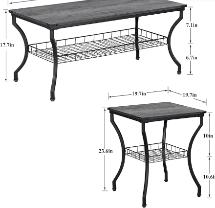 Stylish Living Room Coffee Set