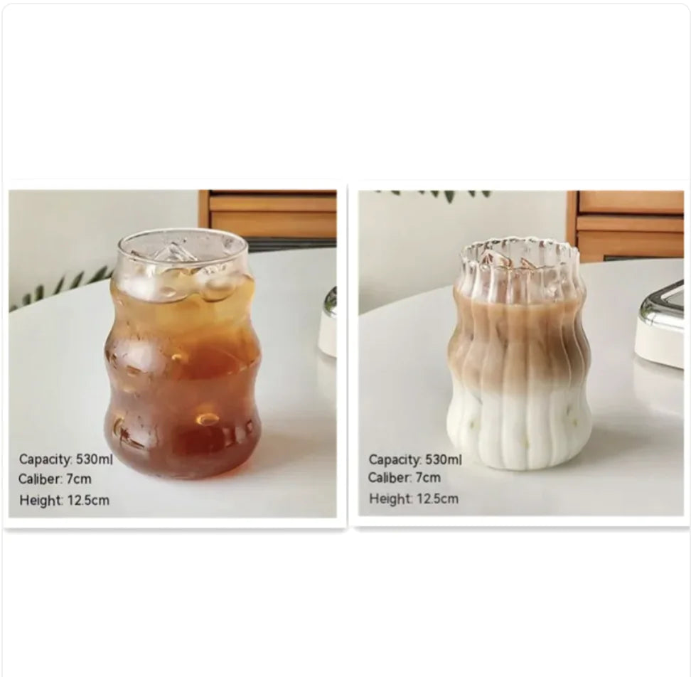 Stylish Glass Coffee Cup