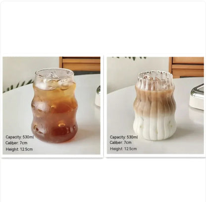 Stylish Glass Coffee Cup