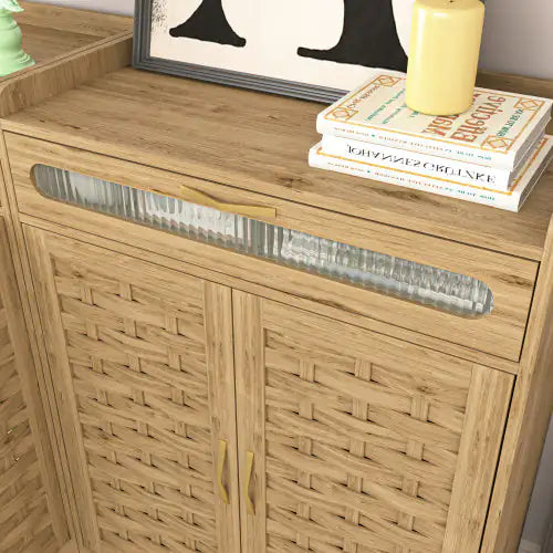 Rustic Coffee Corner Cabinet