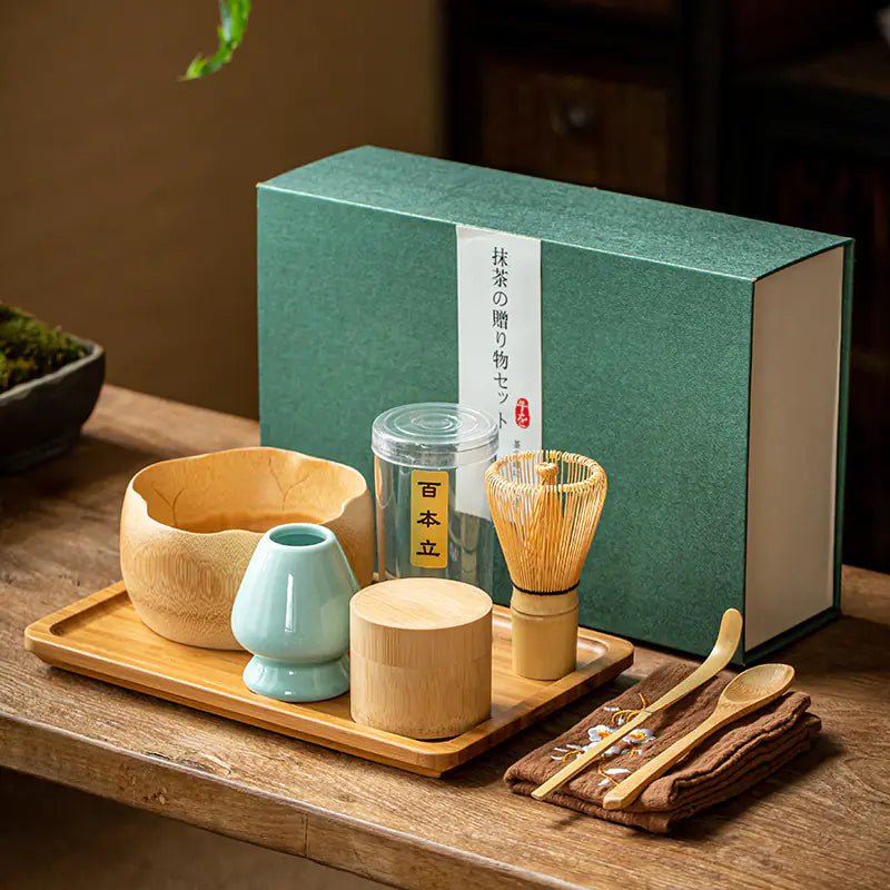 Elegant Matcha Whisk Gift Set 
