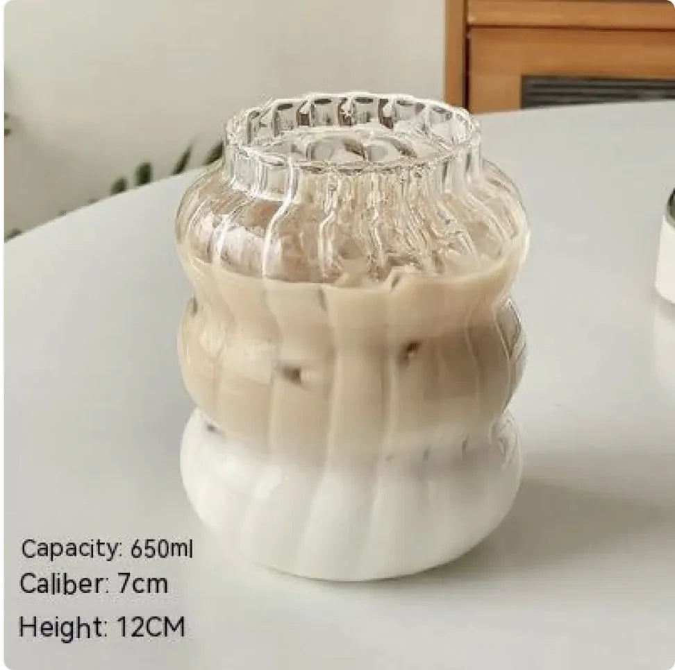 Stylish Glass Coffee Cup